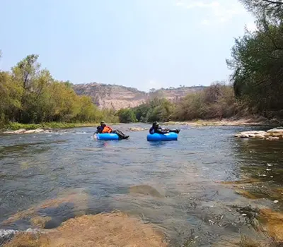 Rafting en Alto Amacuzac y visita a las grutas
