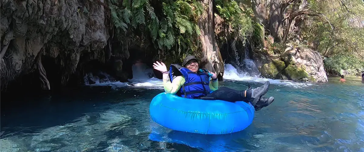 Familia practicando Rafting en el Amacuzac