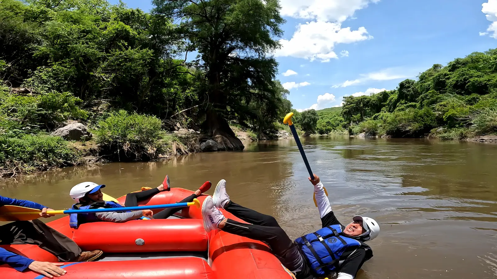 Rafting en el río Amacuzac