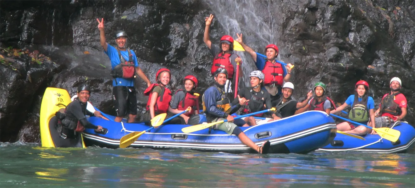 Disfrutando del río con el Club de Río de Ríos Mexicanos