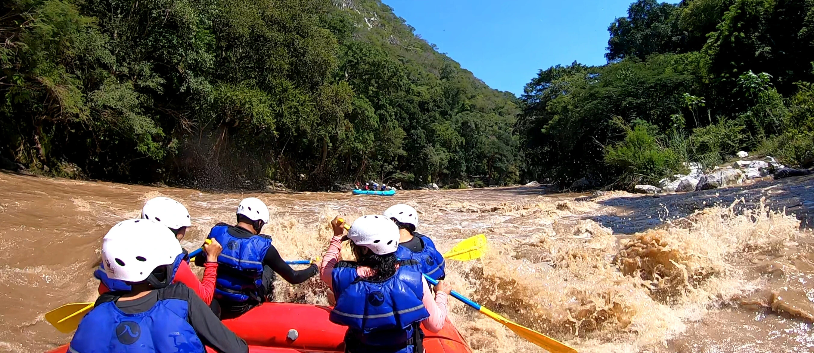 Rafting en el río Amacuzac
